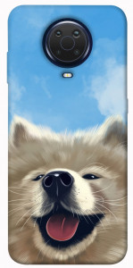 Чохол Samoyed husky для Nokia G10