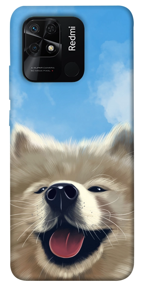 Чехол Samoyed husky для Xiaomi Redmi 10C