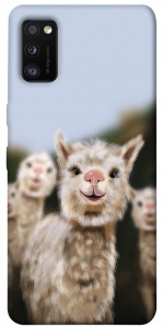 Чехол Funny llamas для Galaxy A41 (2020)