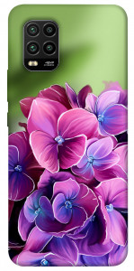 Чехол Кружевная гортензия для Xiaomi Mi 10 Lite