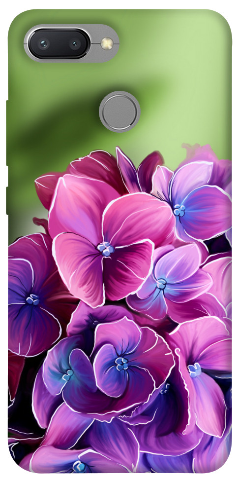

Чехол Кружевная гортензия для Xiaomi Redmi 6 1397417