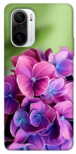 Чехол Кружевная гортензия для Xiaomi Mi 11i