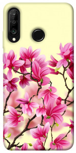 Чехол Цветы сакуры для Huawei P30 Lite