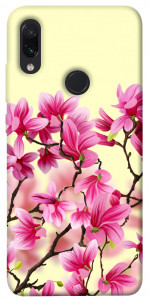 Чехол Цветы сакуры для Xiaomi Redmi Note 7