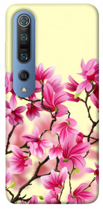 Чехол Цветы сакуры для Xiaomi Mi 10