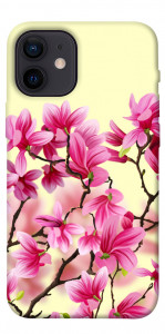 Чохол Квіти сакури для iPhone 12 mini
