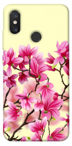 Чехол Цветы сакуры для Xiaomi Mi 8