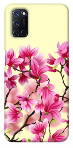 Чехол Цветы сакуры для Oppo A92