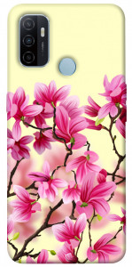Чехол Цветы сакуры для Oppo A53