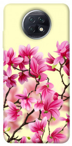 Чехол Цветы сакуры для Xiaomi Redmi Note 9T