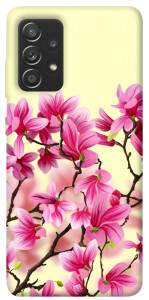 Чехол Цветы сакуры для Galaxy A72 4G