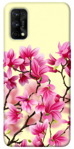 Чехол Цветы сакуры для Realme 7 Pro