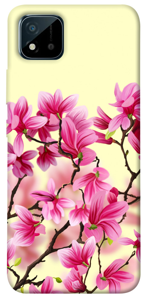 Чехол Цветы сакуры для Realme C11 (2021)
