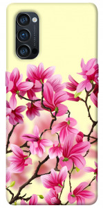Чехол Цветы сакуры для Oppo Reno 4 Pro 5G