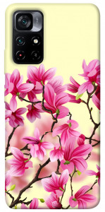 Чехол Цветы сакуры для Xiaomi Poco M4 Pro 5G