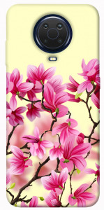 Чехол Цветы сакуры для Nokia G20