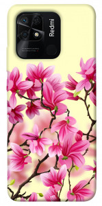 Чехол Цветы сакуры для Xiaomi Redmi 10C