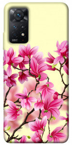 Чехол Цветы сакуры для Xiaomi Redmi Note 11 Pro