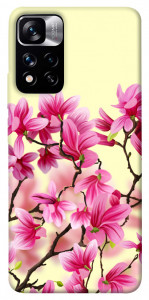 Чехол Цветы сакуры для Xiaomi Redmi Note 11 5G