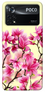 Чехол Цветы сакуры для Xiaomi Poco X4 Pro
