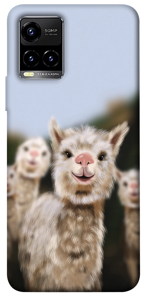 Чехол Funny llamas для Vivo Y33s