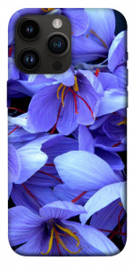 Чехол Фиолетовый сад для iPhone 14 Pro Max