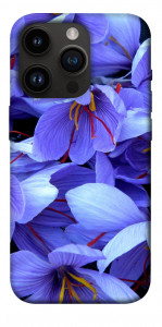 Чехол Фиолетовый сад для iPhone 14 Pro