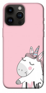 Чехол Unicorn love для iPhone 14 Pro Max