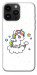 Чехол Единорог на облаке для iPhone 14 Pro Max