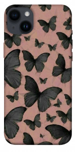 Чехол Порхающие бабочки для iPhone 14 Plus