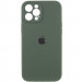 Чехол Silicone Case Full Camera Protective (AA) для Apple iPhone 12 Pro Max (6.7") (Зеленый / Cyprus Green)