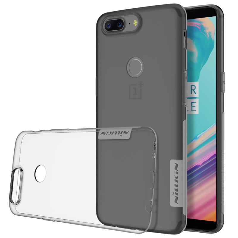 

TPU чохол Nillkin Nature Series на OnePlus 5T (Сірий (прозорий)) 428795
