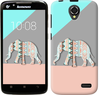 

Чохол Візерунчастий слон на Lenovo A388t 224626