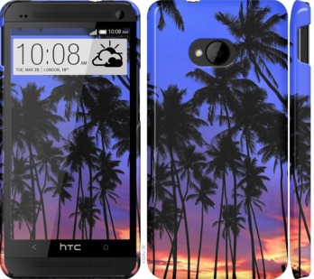 

Чехол Пальмы для HTC One M7 758977