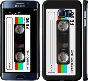 Чехол Кассета с90 для Samsung Galaxy S6 Edge G925F