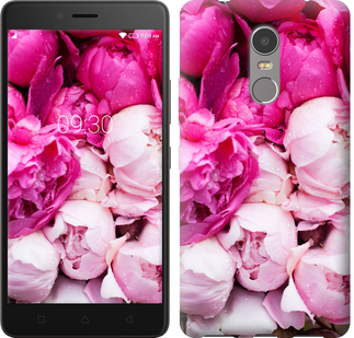 

Чохол Рожеві півонії на Lenovo K6 Note 630569