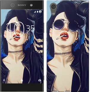 

Чехол Девушка на стиле для Sony Xperia XA1 643820