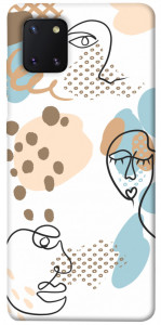 Чехол Face pattern для Galaxy Note 10 Lite (2020)