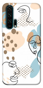 Чохол Face pattern для Huawei Honor 20 Pro