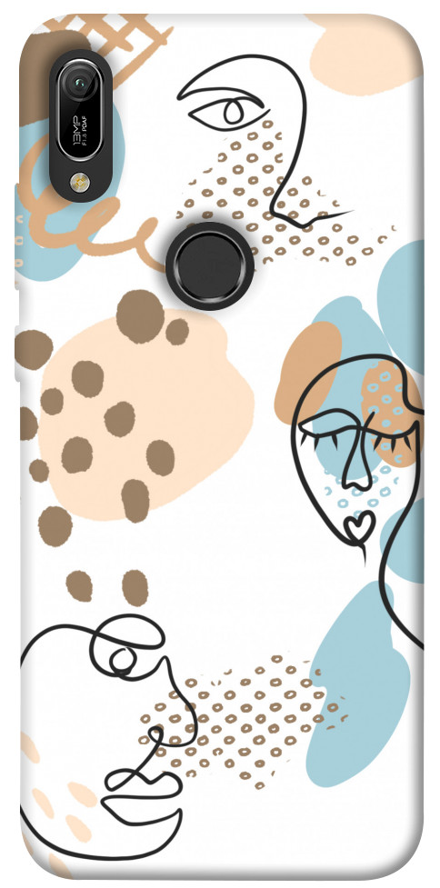 

Чохол Face pattern для Huawei Y6 (2019) 1410555