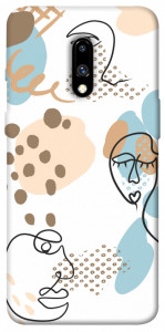 Чехол Face pattern для OnePlus 7