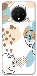Чехол Face pattern для OnePlus 7T