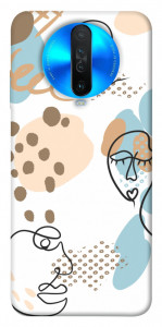 Чехол Face pattern для Xiaomi Redmi K30