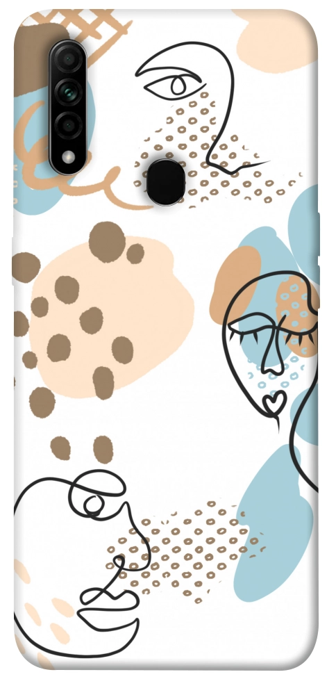 Чохол Face pattern для Oppo A31