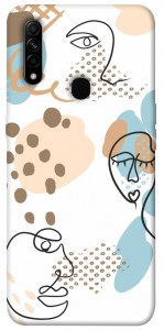 Чохол Face pattern для Oppo A31