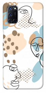 Чехол Face pattern для Oppo A72