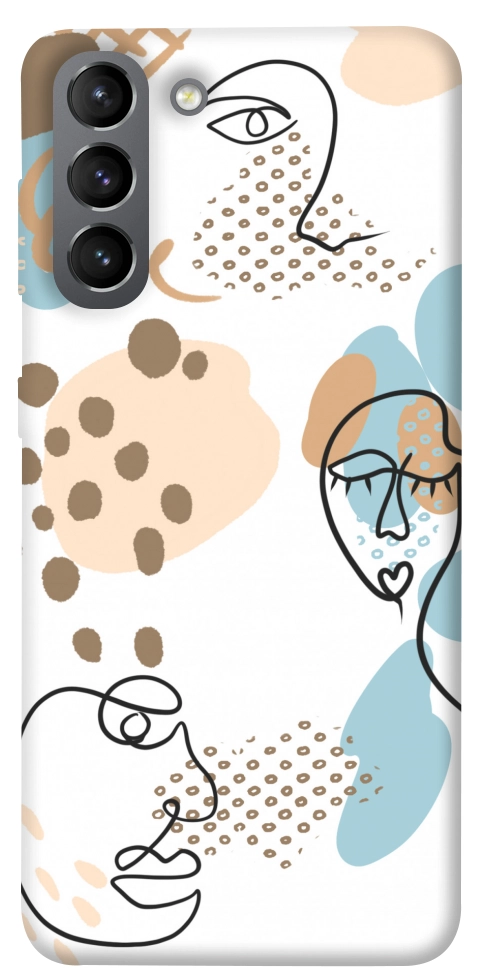 Чохол Face pattern для Galaxy S21