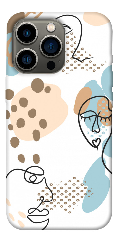 Чохол Face pattern для iPhone 13 Pro