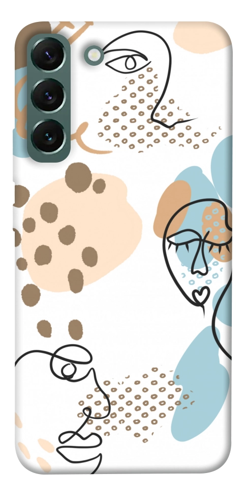 Чохол Face pattern для Galaxy S22+