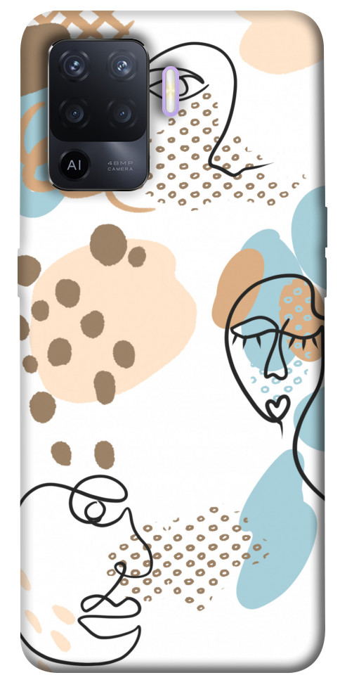 Чохол Face pattern для Oppo A94